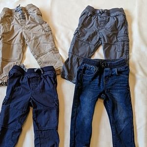 Boy 18 month cargo pants and jeans
